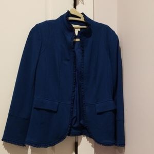 Jacket size 0 chicos is size 6-8